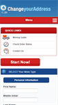 Mobile Screenshot of changeyouraddress.net